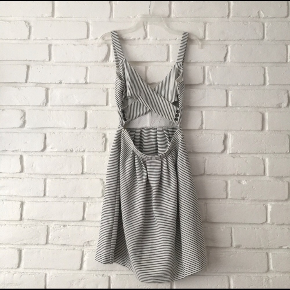Anthropologie Cross back dress